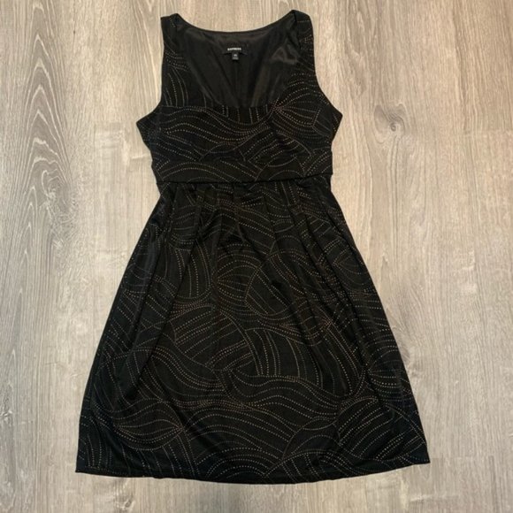 Express Dresses & Skirts - Express Sleeveless Black Dress